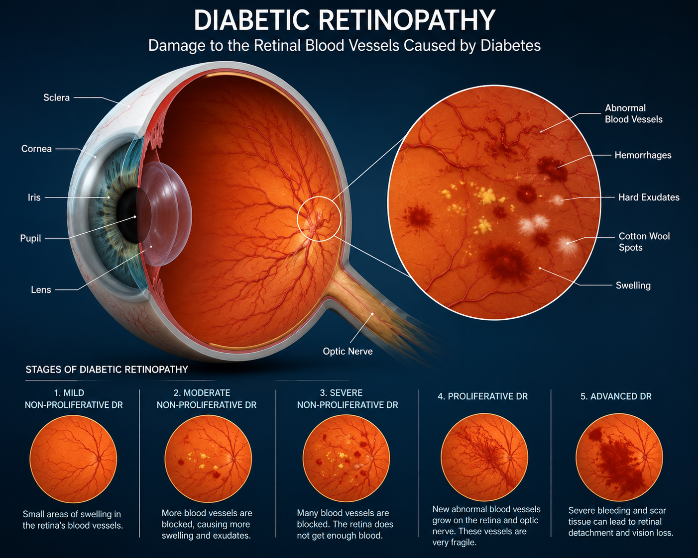 Diabetic retinopathy severity classification